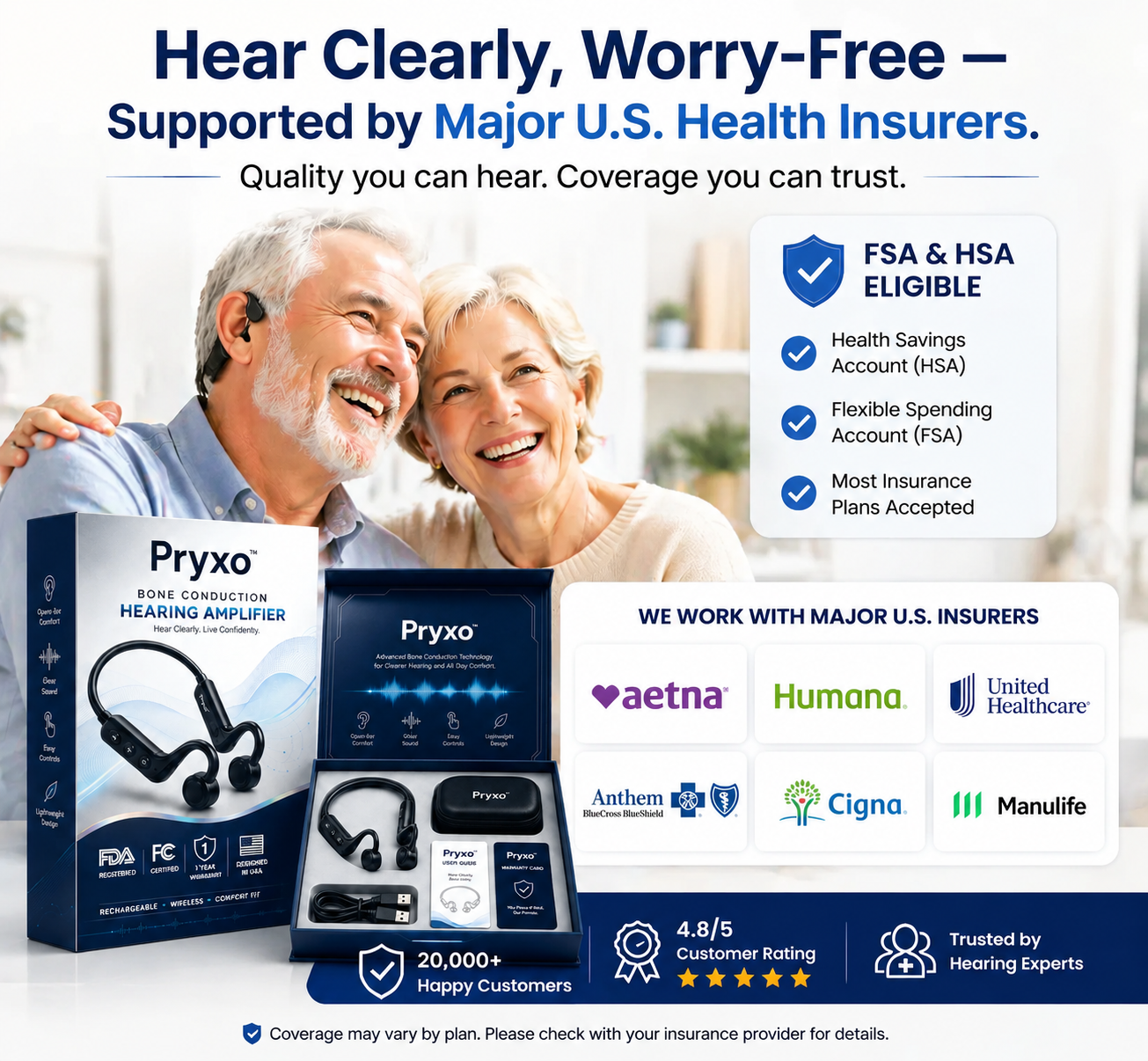 💖💥Limited-time offer! 🔥Pryxo™ Bone Conduction Hearing Aids — Hear the sounds you should hear! ✅Made in the USA